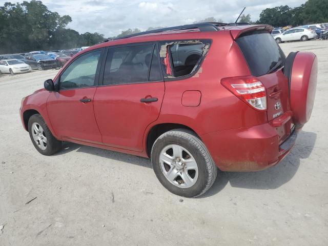 2T3ZF4DV3BW054443 - 2011 TOYOTA RAV4 RED photo 2