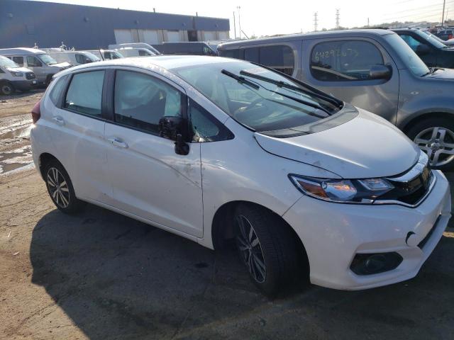 3HGGK5H85KM718080 - 2019 HONDA FIT EX WHITE photo 4