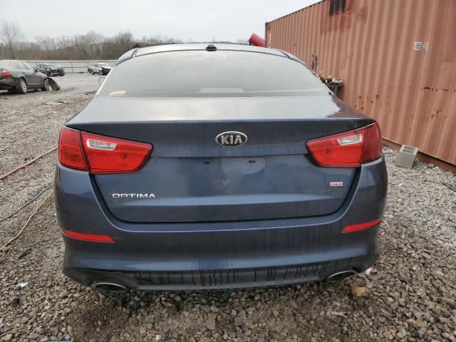 KNAGM4A71F5602128 - 2015 KIA OPTIMA LX BLUE photo 6