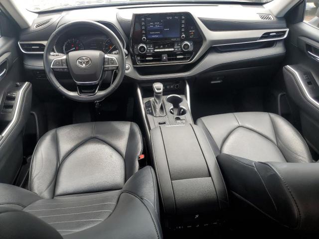 5TDGZRAH9MS522139 - 2021 TOYOTA HIGHLANDER XLE BLUE photo 8