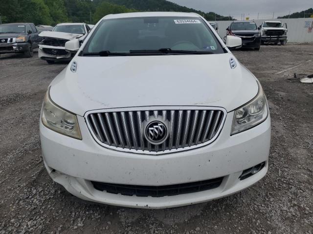 1G4GD5EG1AF286795 - 2010 BUICK LACROSSE CXL WHITE photo 5