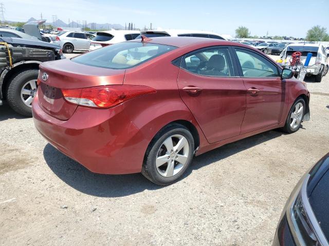 5NPDH4AE7DH376540 - 2013 HYUNDAI ELANTRA GLS BURGUNDY photo 3