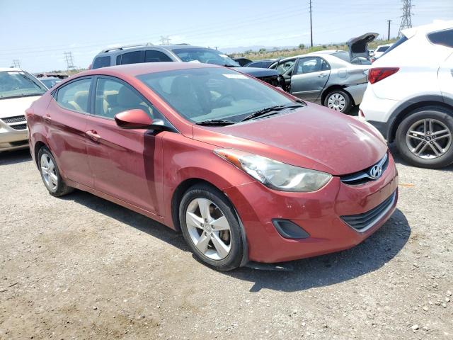 5NPDH4AE7DH376540 - 2013 HYUNDAI ELANTRA GLS BURGUNDY photo 4