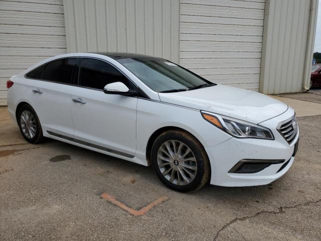 5NPE34AF4FH065646 - 2015 HYUNDAI SONATA SPORT WHITE photo 4