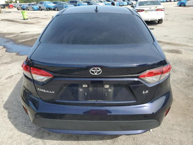 5YFEPMAE8MP152722 - 2021 TOYOTA COROLLA LE ლურჯი ფოტო 6