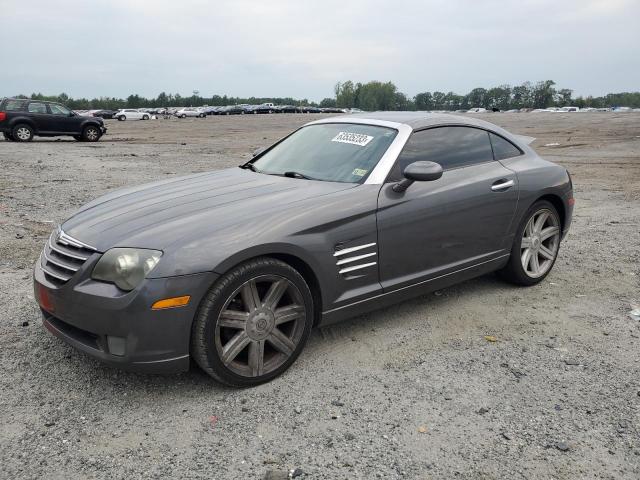 1C3AN69L04X002225 - 2004 CHRYSLER CROSSFIRE LIMITED SILVER photo 1