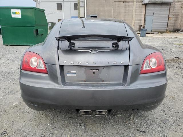 1C3AN69L04X002225 - 2004 CHRYSLER CROSSFIRE LIMITED SILVER photo 6