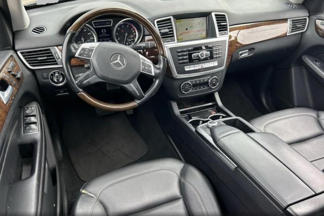 4JGDA5HB5CA084537 - 2012 MERCEDES-BENZ ML 350 4MATIC BLACK photo 9