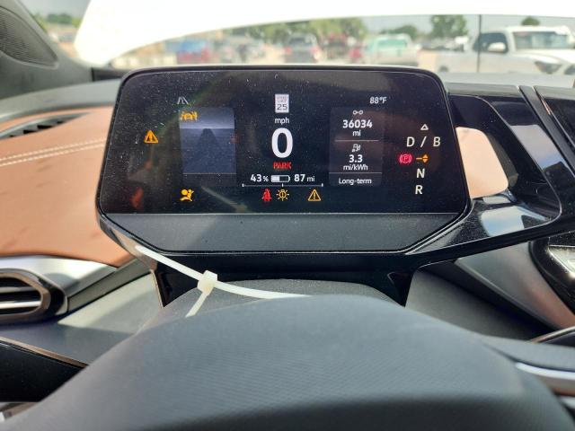 WVGTMPE22MP030016 - 2021 VOLKSWAGEN ID.4 PRO S 白色 照片 9