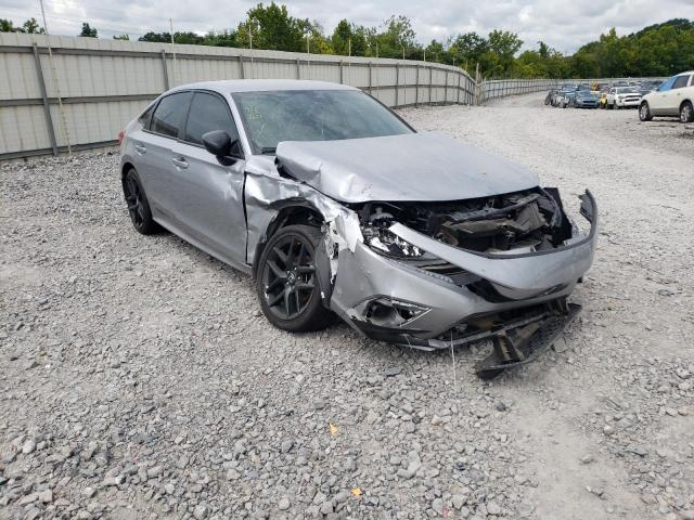2HGFE2F54NH566595 - 2022 HONDA CIVIC SPORT SILVER photo 4