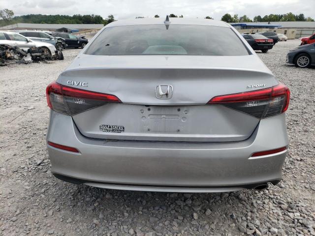 2HGFE2F54NH566595 - 2022 HONDA CIVIC SPORT SILVER photo 6