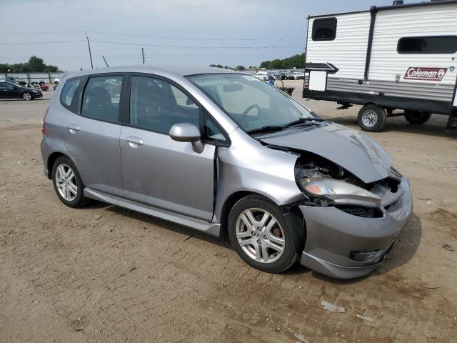 JHMGD37677S027403 - 2007 HONDA FIT S 灰色 照片 4