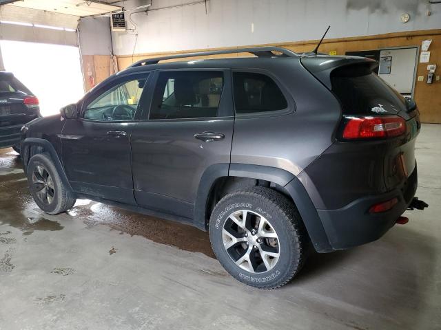 1C4PJMBS0EW147330 - 2014 JEEP CHEROKEE TRAILHAWK GRAY photo 2