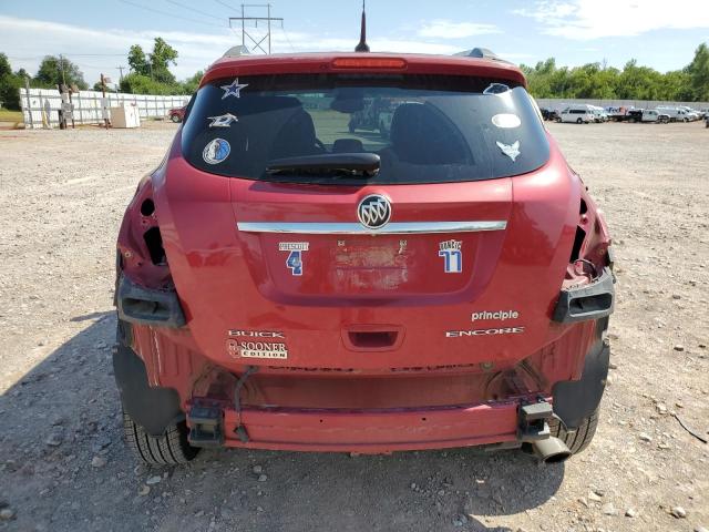 KL4CJBSB0EB517373 - 2014 BUICK ENCORE CONVENIENCE BURGUNDY photo 6