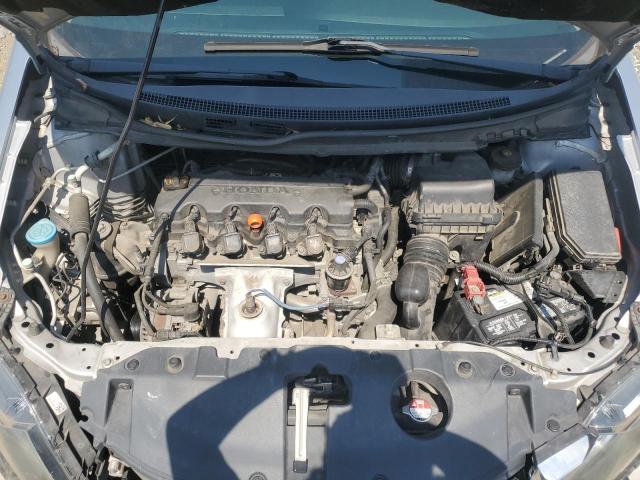19XFB2F9XDE051587 - 2013 HONDA CIVIC EXL Արծաթագույն լուսանկար 11