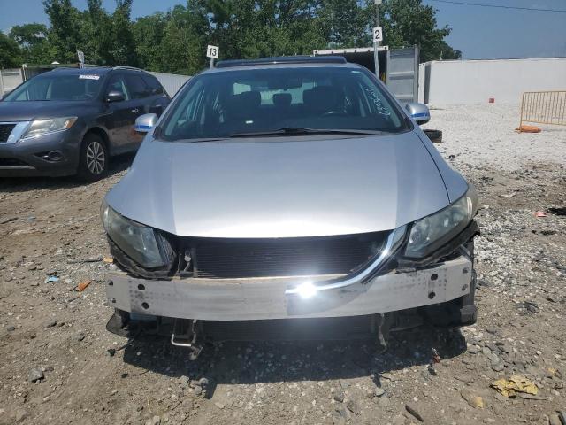 19XFB2F9XDE051587 - 2013 HONDA CIVIC EXL Արծաթագույն լուսանկար 5