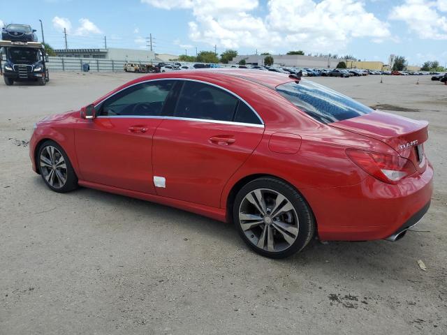 WDDSJ4EBXGN336894 - 2016 MERCEDES-BENZ CLA 250 RED photo 2