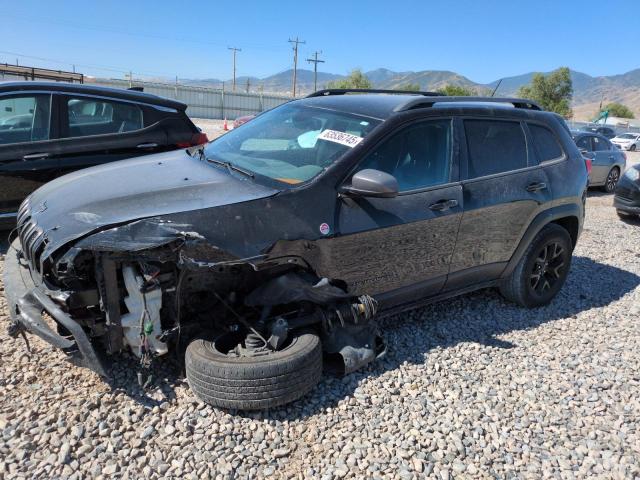 1C4PJMBB8EW295077 - 2014 JEEP CHEROKEE TRAILHAWK BLACK photo 1