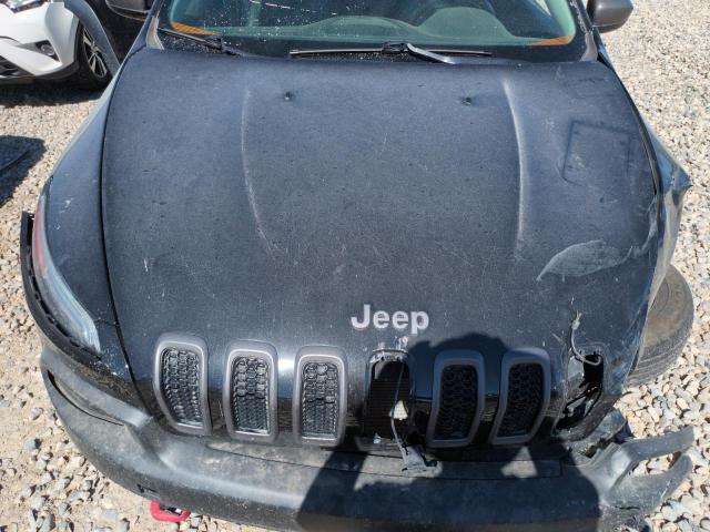 1C4PJMBB8EW295077 - 2014 JEEP CHEROKEE TRAILHAWK BLACK photo 12