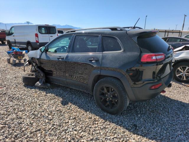 1C4PJMBB8EW295077 - 2014 JEEP CHEROKEE TRAILHAWK BLACK photo 2