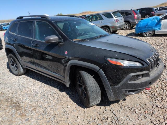 1C4PJMBB8EW295077 - 2014 JEEP CHEROKEE TRAILHAWK BLACK photo 4