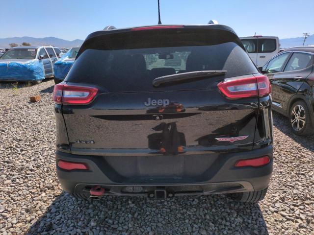 1C4PJMBB8EW295077 - 2014 JEEP CHEROKEE TRAILHAWK BLACK photo 6