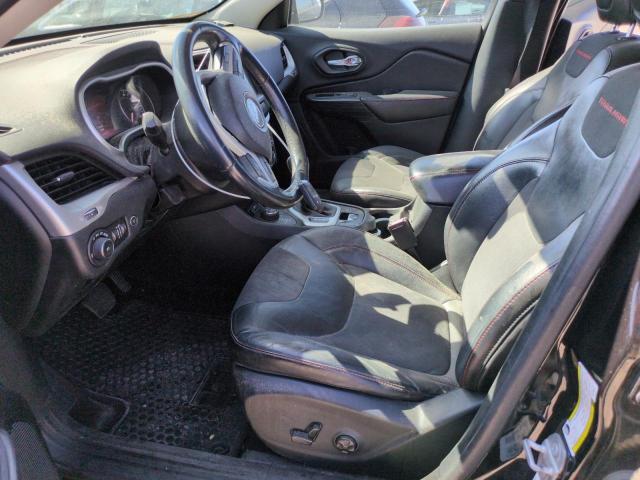 1C4PJMBB8EW295077 - 2014 JEEP CHEROKEE TRAILHAWK BLACK photo 7