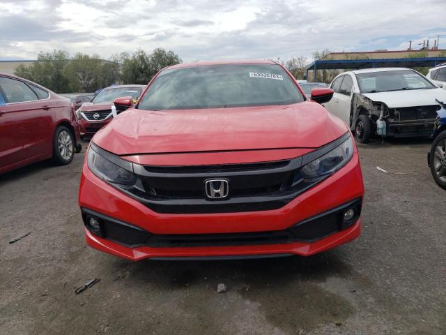 2HGFC2F88LH551417 - 2020 HONDA CIVIC SPORT 红色 照片 5