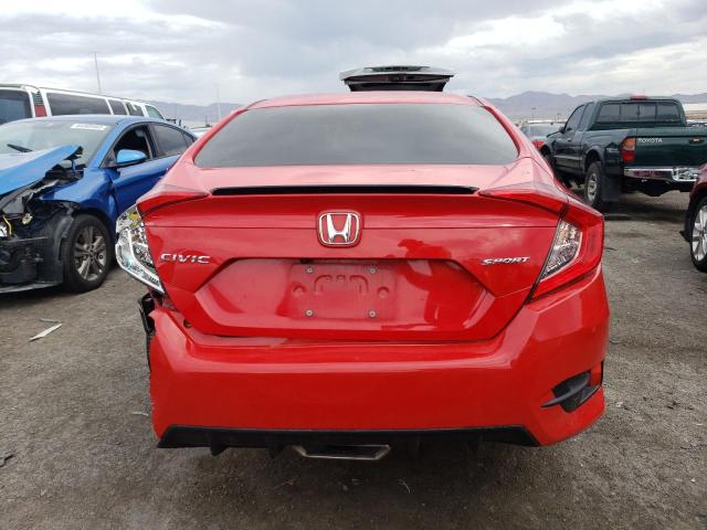 2HGFC2F88LH551417 - 2020 HONDA CIVIC SPORT 红色 照片 6