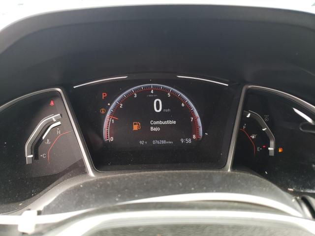 2HGFC2F88LH551417 - 2020 HONDA CIVIC SPORT 红色 照片 9