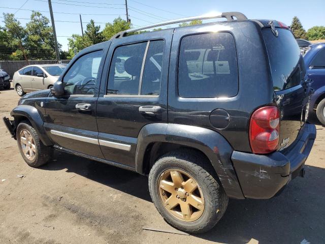 1J4GL58K65W650118 - 2005 JEEP LIBERTY LIMITED BLACK photo 2