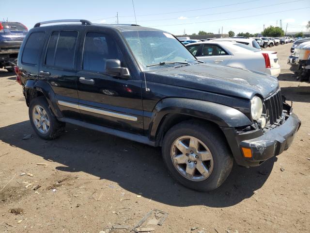 1J4GL58K65W650118 - 2005 JEEP LIBERTY LIMITED BLACK photo 4