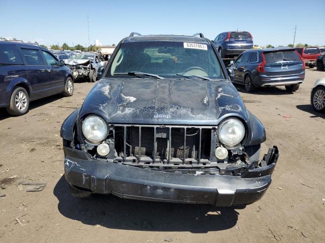 1J4GL58K65W650118 - 2005 JEEP LIBERTY LIMITED BLACK photo 5