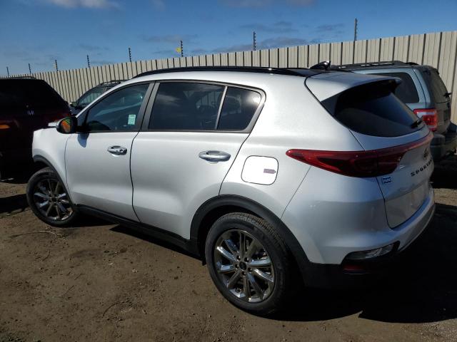 KNDP63ACXN7024490 - 2022 KIA SPORTAGE S SILVER photo 2