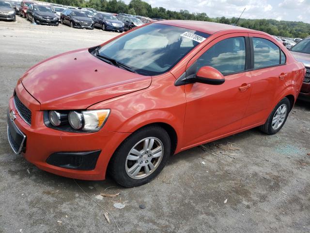 1G1JA5SH8C4160134 - 2012 CHEVROLET SONIC LS 红色 照片 1