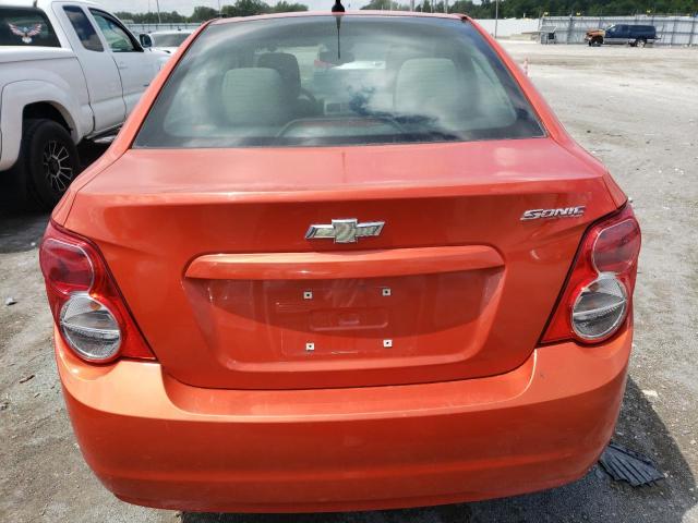 1G1JA5SH8C4160134 - 2012 CHEVROLET SONIC LS 红色 照片 6