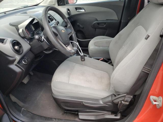 1G1JA5SH8C4160134 - 2012 CHEVROLET SONIC LS 红色 照片 7