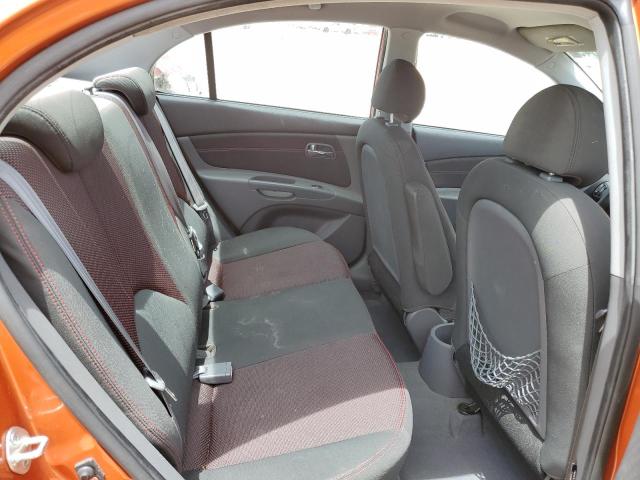 KNADE223296572278 - 2009 KIA RIO BASE ORANGE photo 10