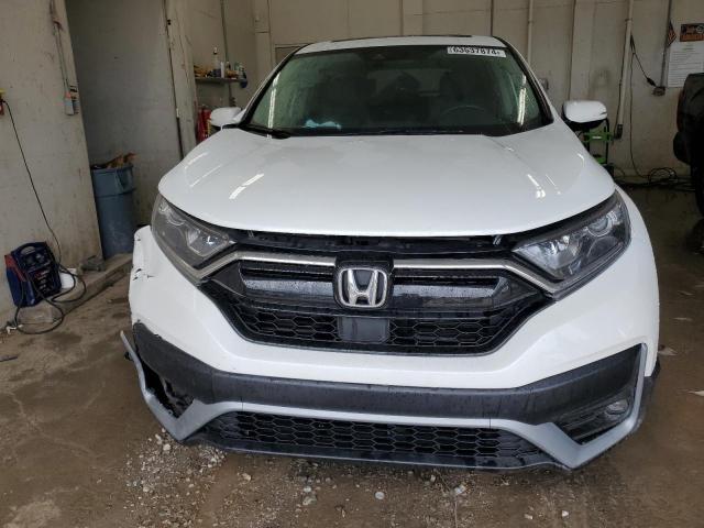 7FARW1H89ME019163 - 2021 HONDA CR-V EXL WHITE photo 5