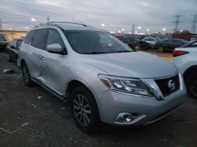 5N1AR2MM5DC626582 - 2013 NISSAN PATHFINDER S SILVER photo 1