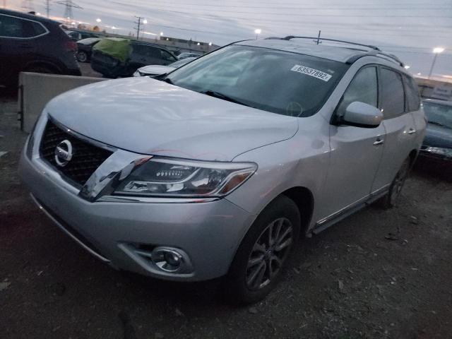 5N1AR2MM5DC626582 - 2013 NISSAN PATHFINDER S SILVER photo 2