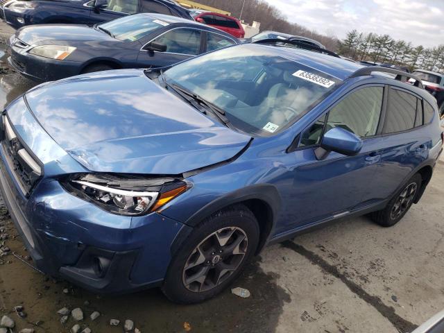 JF2GTACC1JH285734 - 2018 SUBARU CROSSTREK PREMIUM 蓝色 照片 1