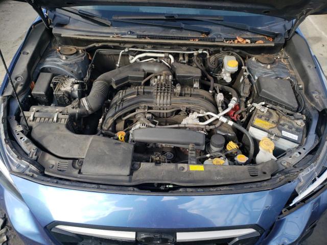 JF2GTACC1JH285734 - 2018 SUBARU CROSSTREK PREMIUM 蓝色 照片 11