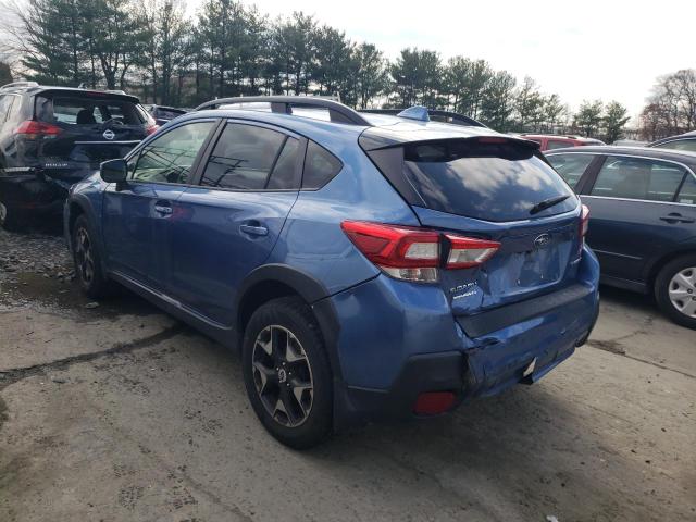 JF2GTACC1JH285734 - 2018 SUBARU CROSSTREK PREMIUM 蓝色 照片 2