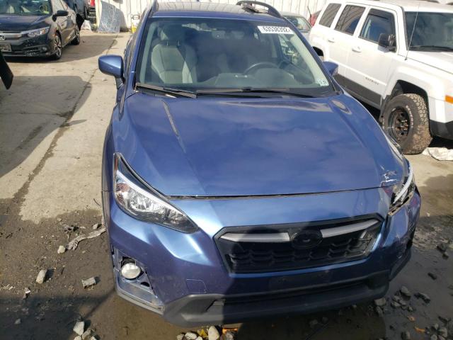 JF2GTACC1JH285734 - 2018 SUBARU CROSSTREK PREMIUM 蓝色 照片 5