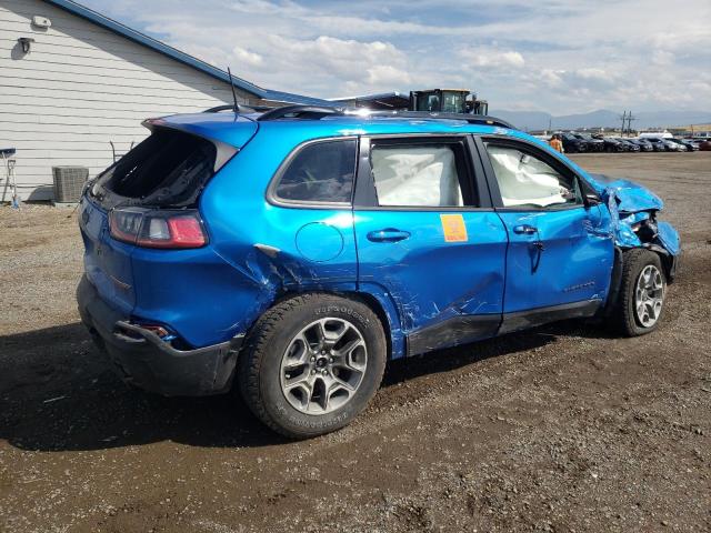 1C4PJMBX1ND551096 - 2022 JEEP CHEROKEE TRAILHAWK BLUE photo 3