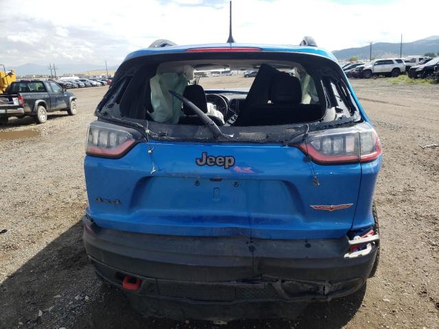 1C4PJMBX1ND551096 - 2022 JEEP CHEROKEE TRAILHAWK BLUE photo 6