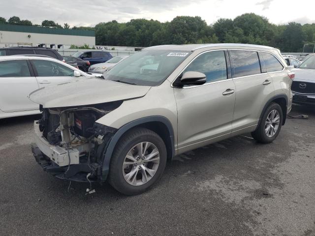 5TDJKRFH8FS081965 - 2015 TOYOTA HIGHLANDER XLE SILVER photo 1