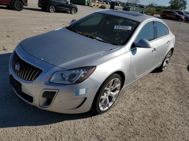 2G4GV5GV7D9213338 - 2013 BUICK REGAL GS Күміс фото 1