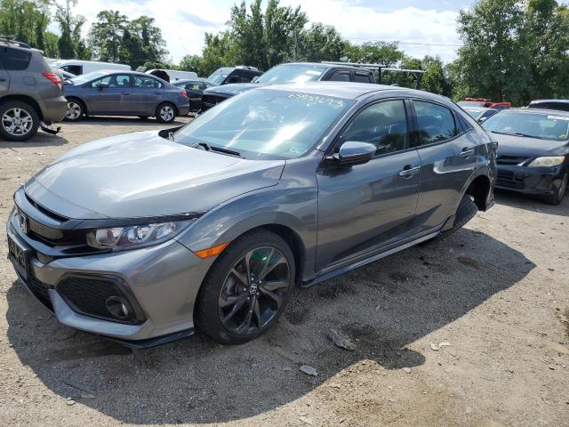 SHHFK7H44JU409169 - 2018 HONDA CIVIC SPORT GRAY photo 1